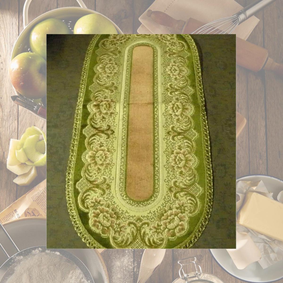 Picture of Tapestry Trading V1446G 14 x 46 in. Begium Table Runner Verona- Green