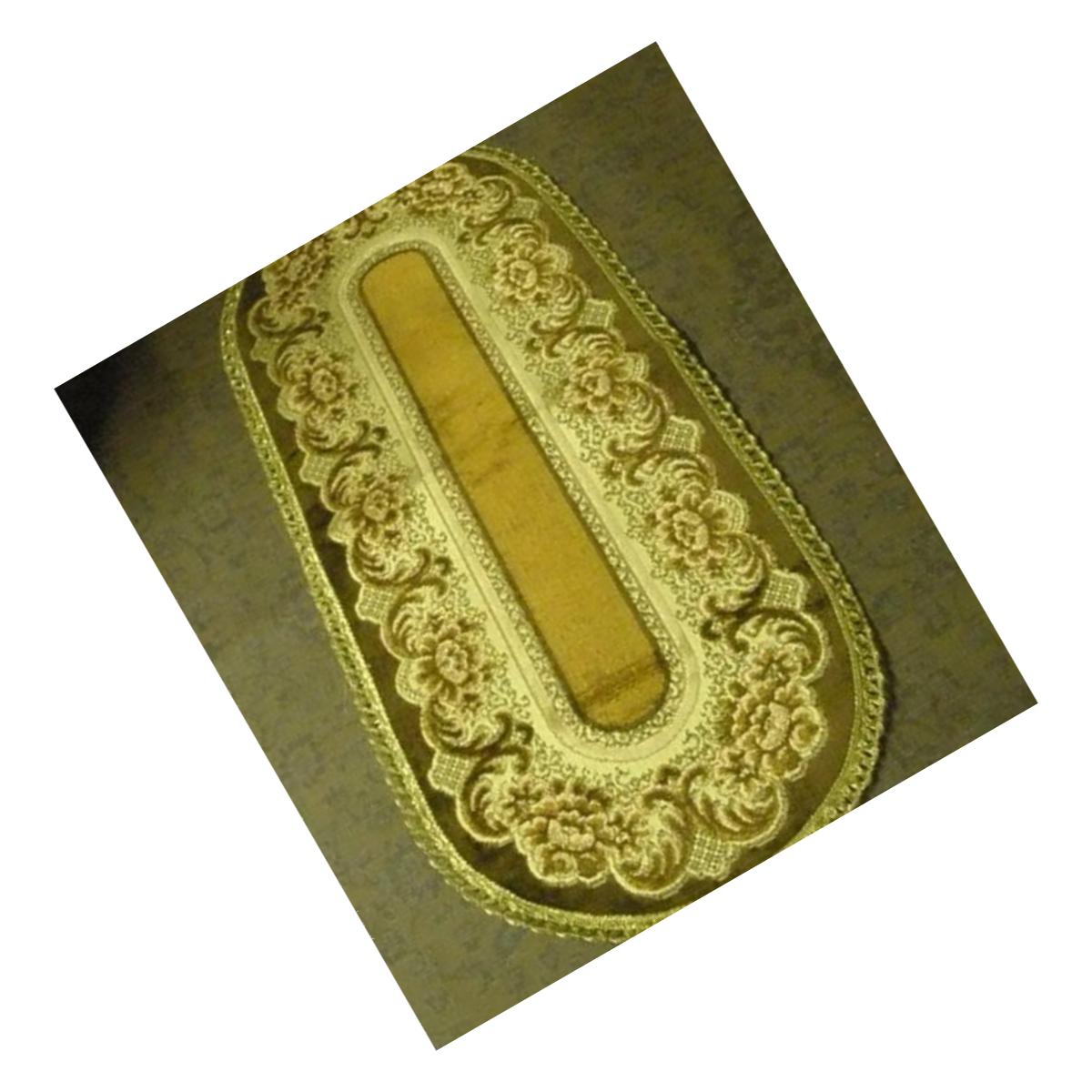 Picture of Tapestry Trading V1454BR 14 x 54 in. Begium Table Runner Verona- Brown