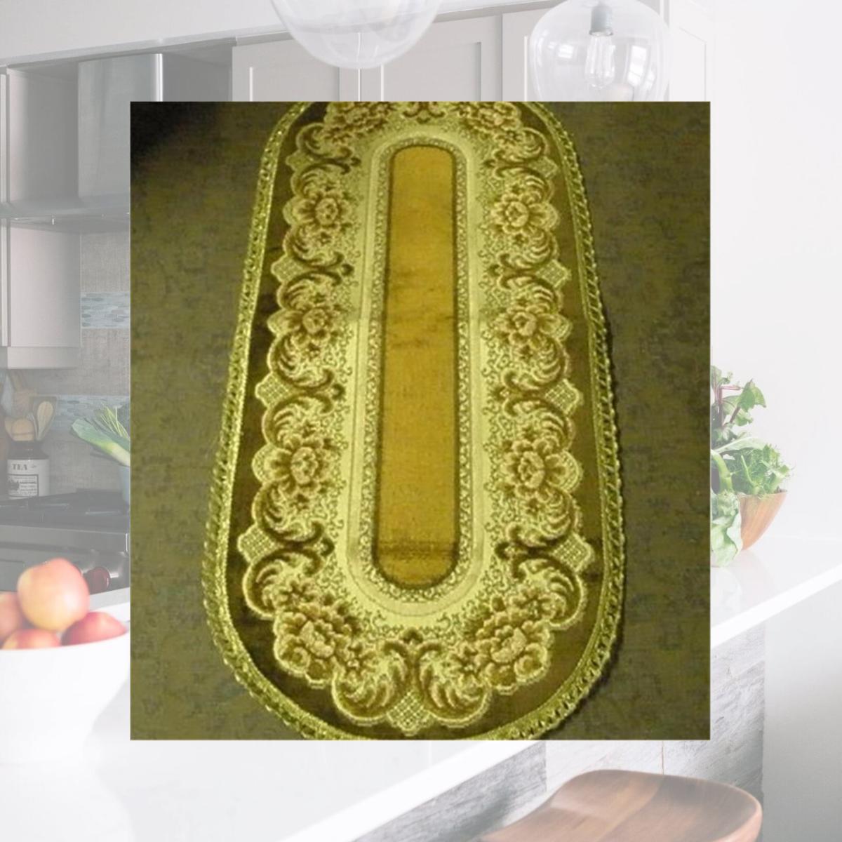 Picture of Tapestry Trading V1454BR 14 x 54 in. Begium Table Runner Verona- Brown