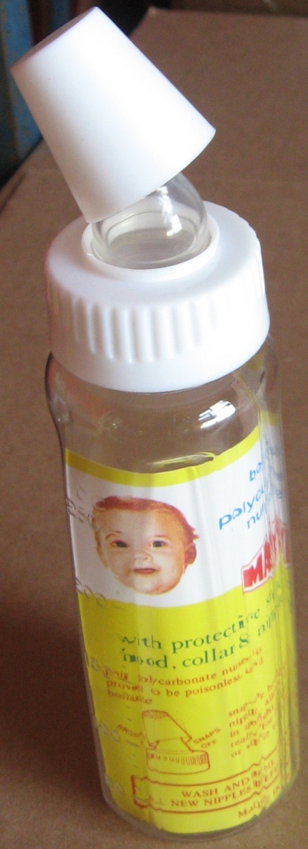 123- Baby Bottle With Niple - Set Of 3