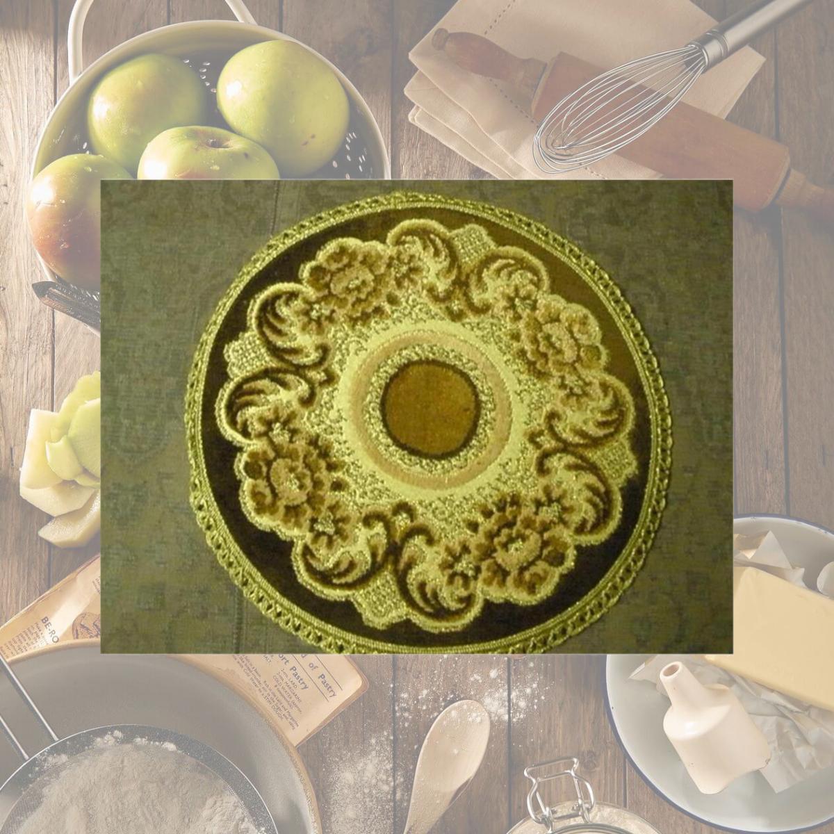 Picture of Tapestry Trading V28BR 28 in. Begium Table Top Verona Doily- Brown