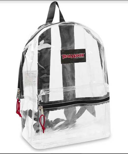 UPC 724086000050 product image for 7101 Trailmaker Clear Backpack | upcitemdb.com