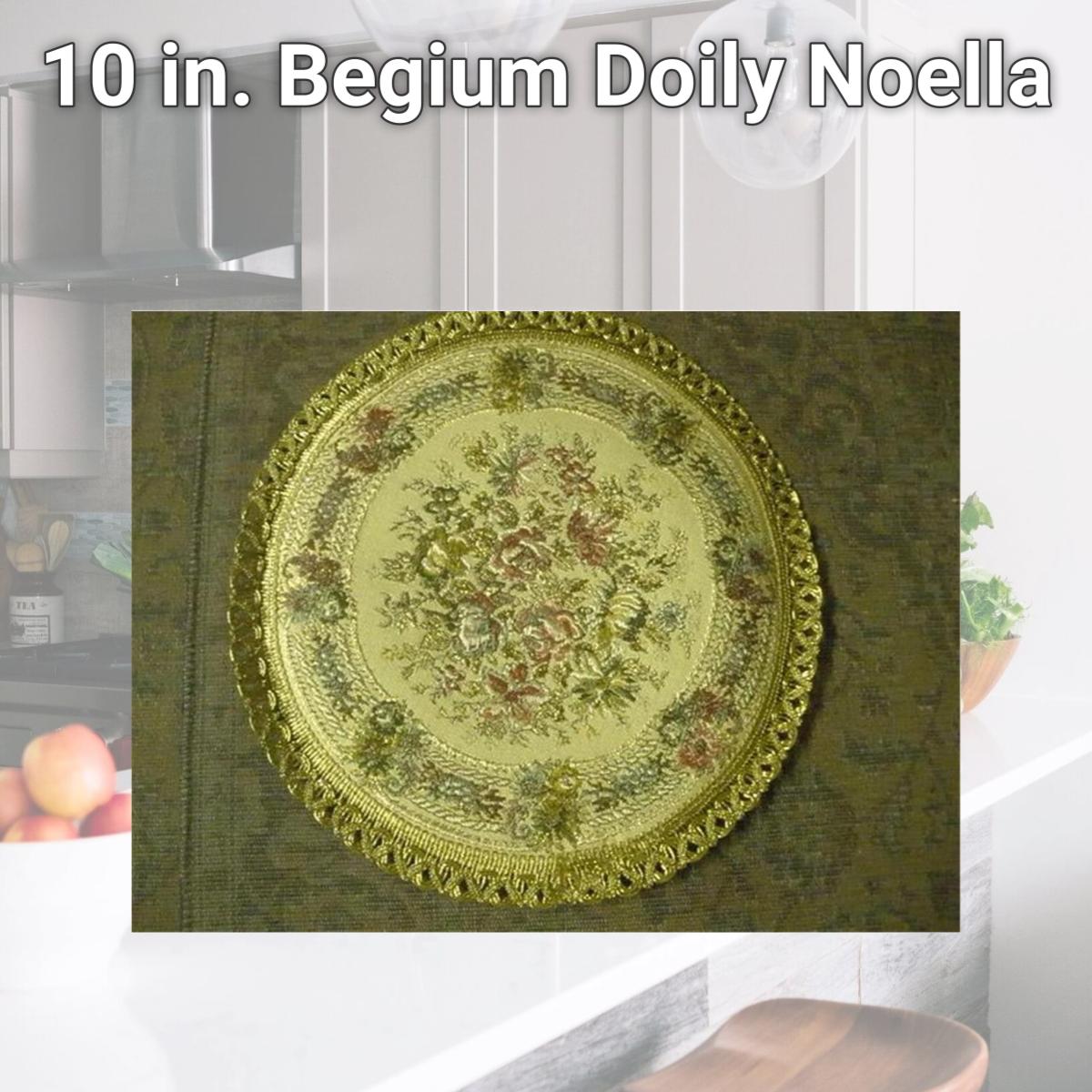 Picture of Tapestry Trading NO10 10 in. Begium Doily Noella