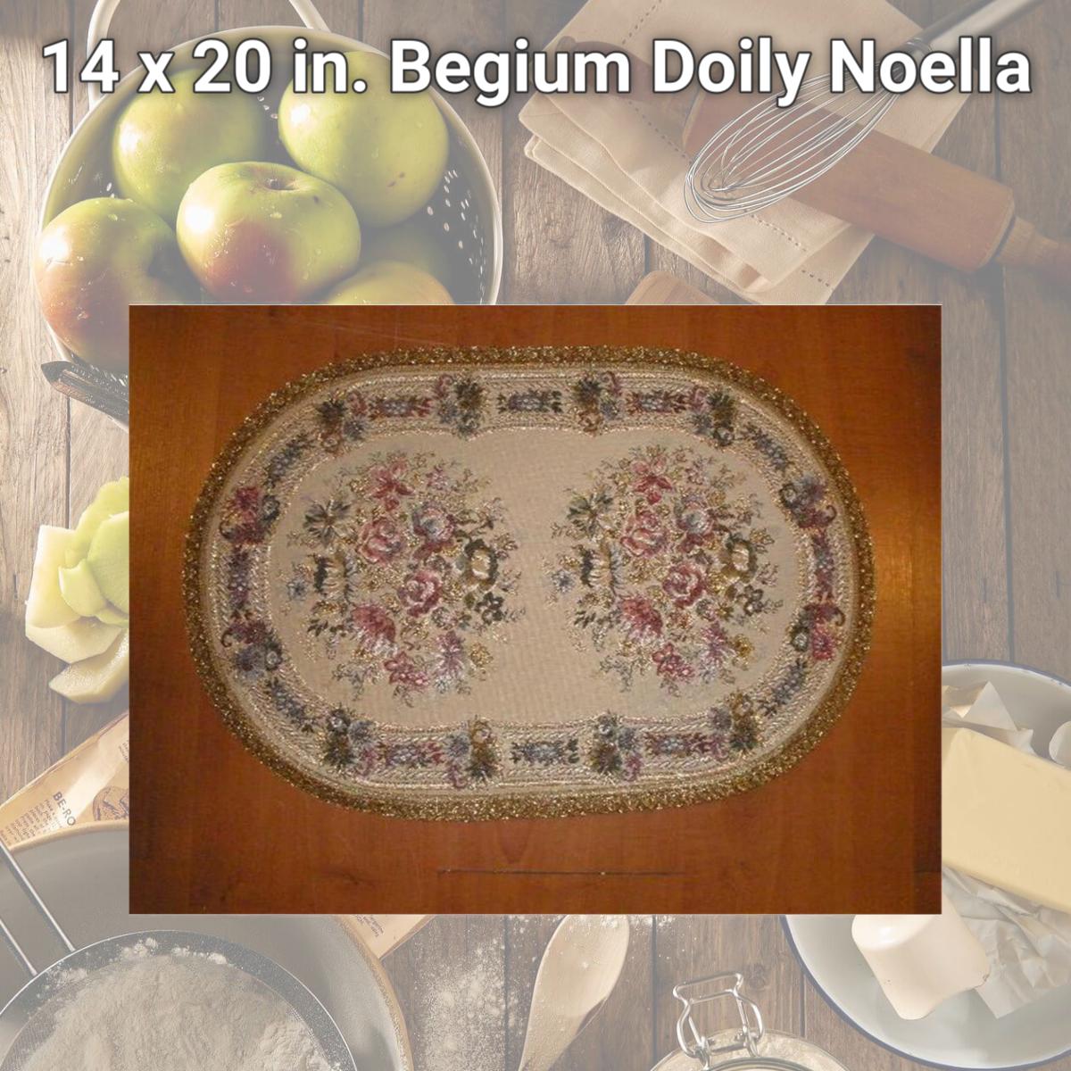 Picture of Tapestry Trading NO1422 14 x 20 in. Begium Doily Noella