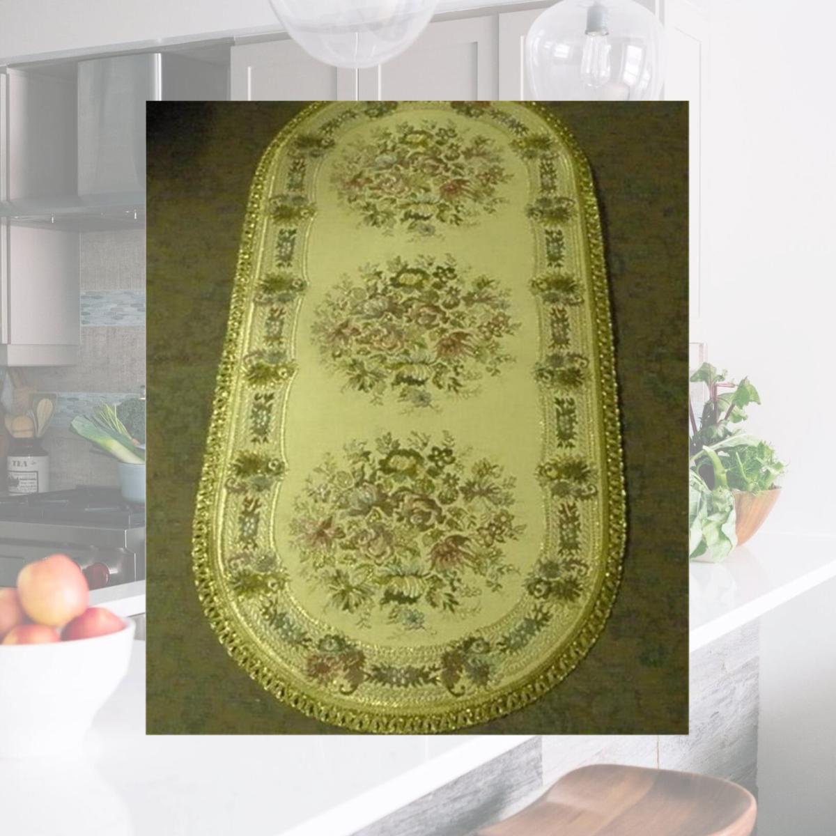 Picture of Tapestry Trading NO1454 14 x 54 in. Begium Table Runner Noella