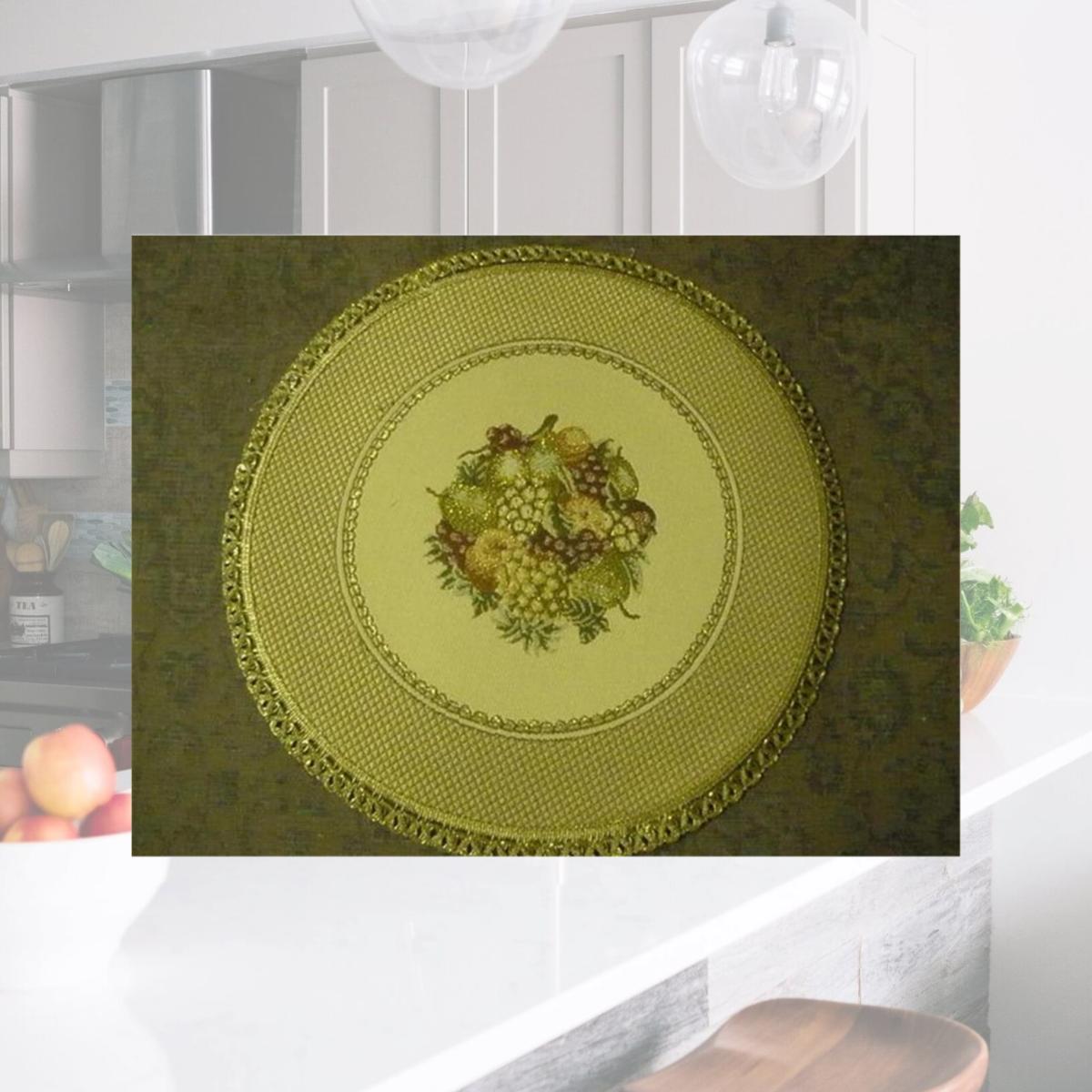 Picture of Tapestry Trading SE1014 10 x 14 in. Begium Doily Sierra Fruits