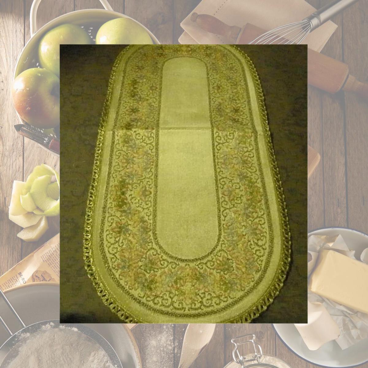 Picture of Tapestry Trading R1446 14 x 46 in. Begium Table Runner Rubens- Gold