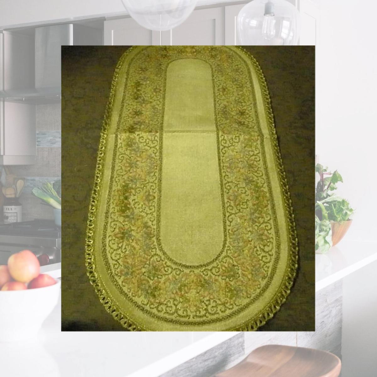 Picture of Tapestry Trading R1454 14 x 54 in. Begium Table Runner Rubens- Gold