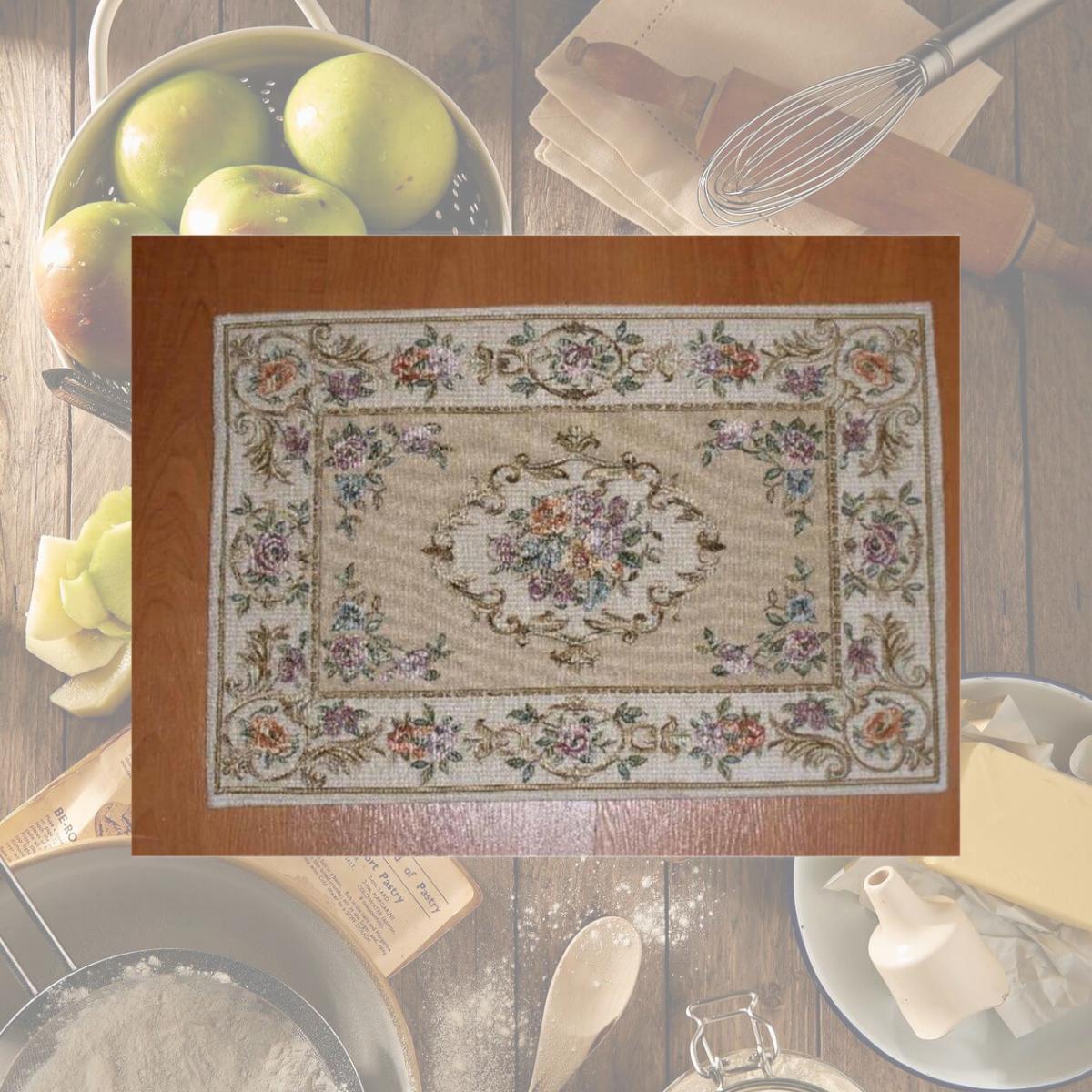 Picture of Tapestry Trading TO1320BE 14 x 20 in. Begium Doily Torino- Beige