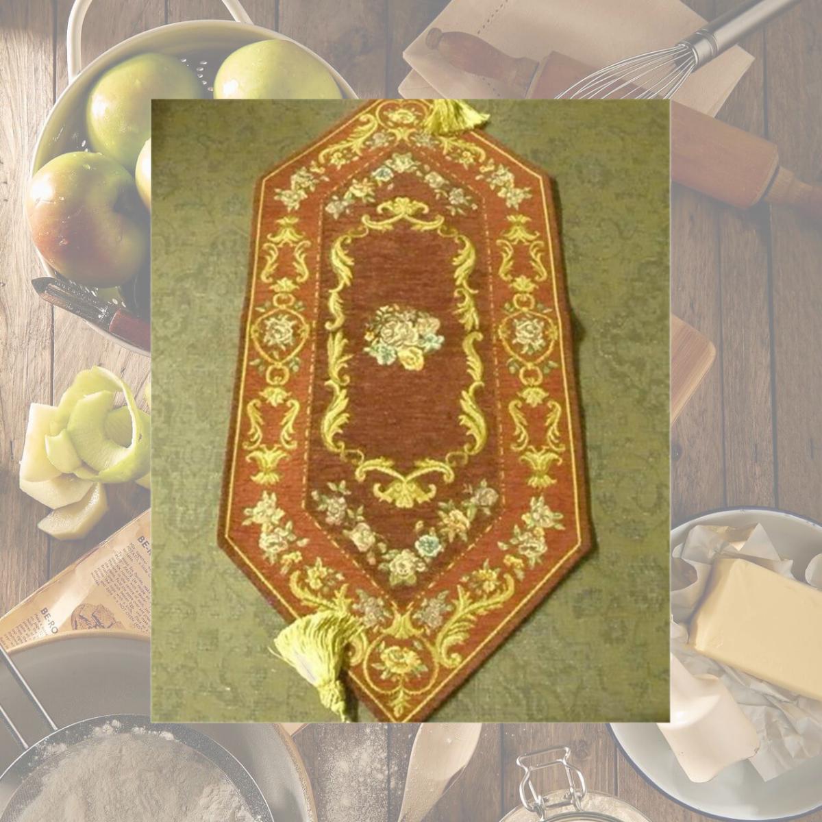 Picture of Tapestry Trading TO1330R 13 x 30 in. Begium Table Runner Torino- Red