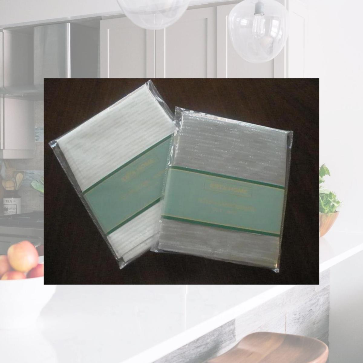 Picture of Tapestry Trading LJC1104-1717PK-S Goldthread Fabric Napkins Set- Silver