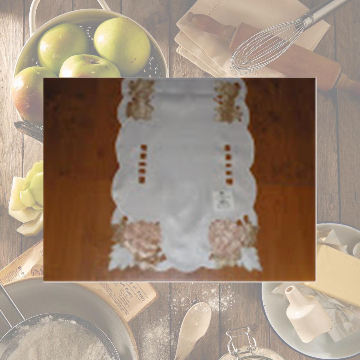 Picture of Tapestry Trading LY07885-1436 14 x 36 in. Embroidered Harvest Copper Leaves Cutwork Table Runner
