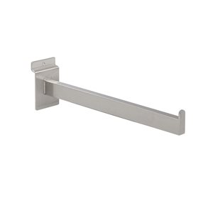 Bqrw12sn 12 In. Faceout For Slatwall, Satin Nickel