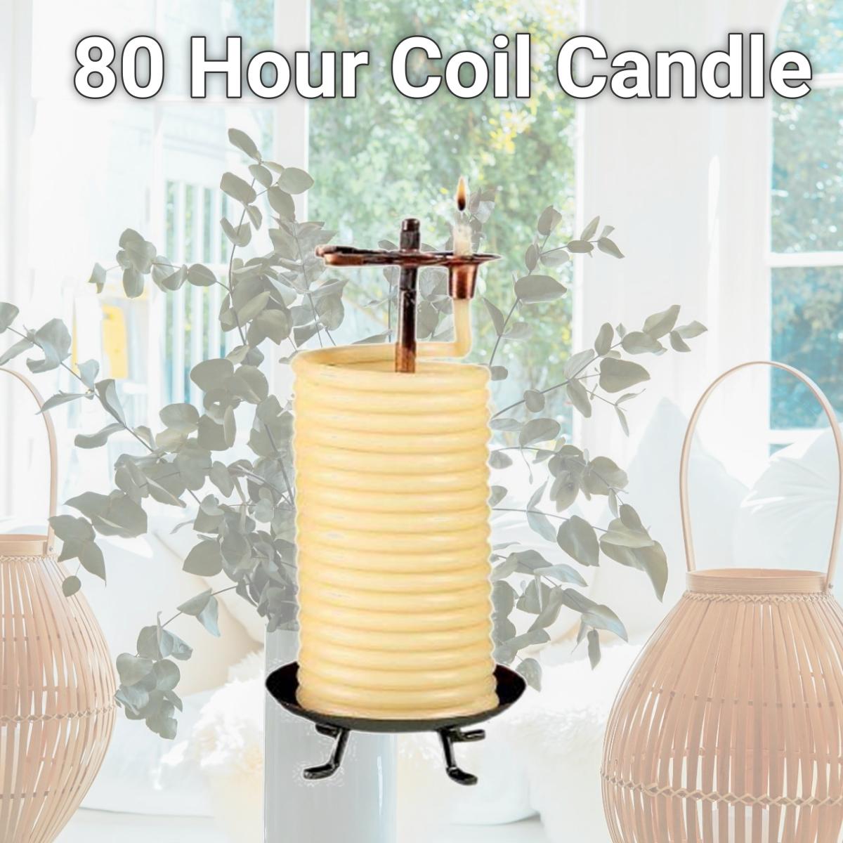 Picture of Candle By The Hour 20559B 80 Hour Coil Candle