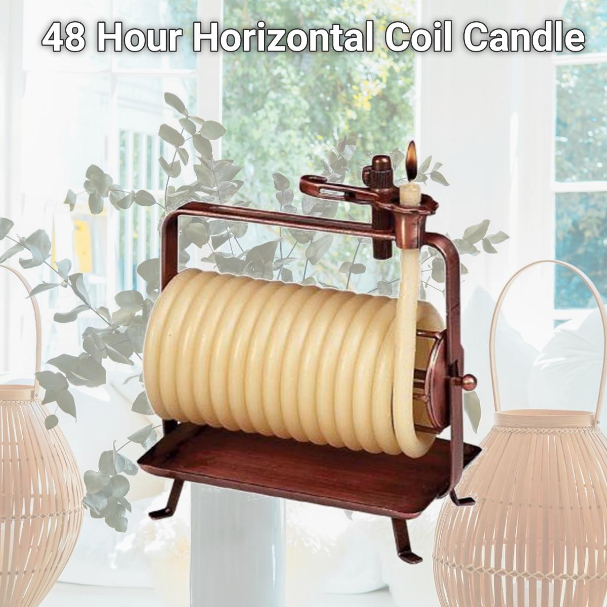 Picture of Candle By The Hour 20618B 48 Hour Horizontal Coil Candle