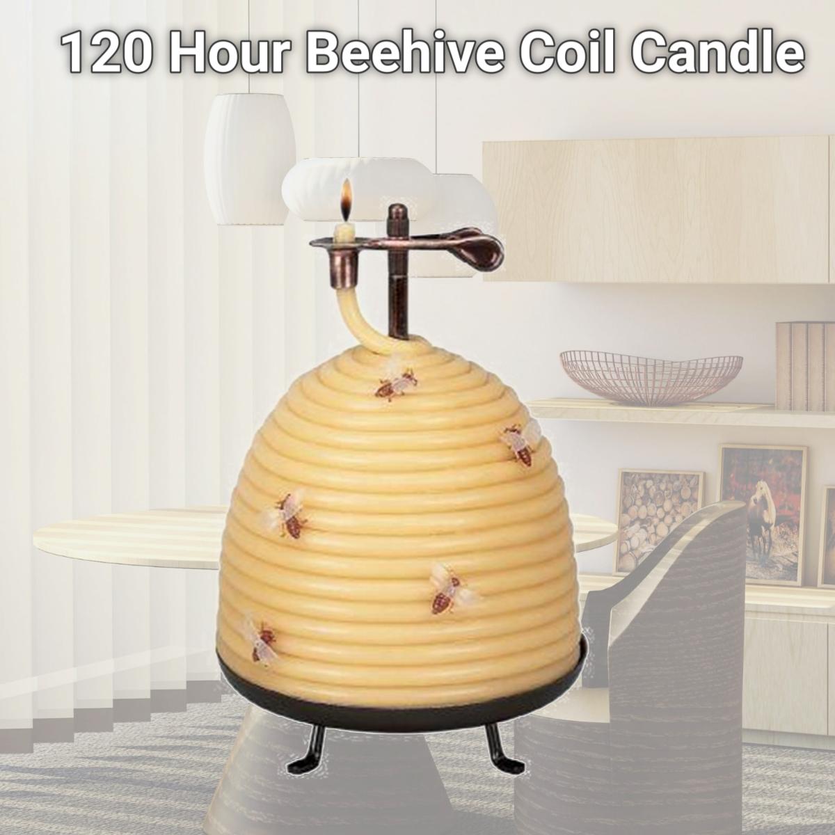 Picture of Candle By The Hour 20642B 120 Hour Beehive Coil Candle