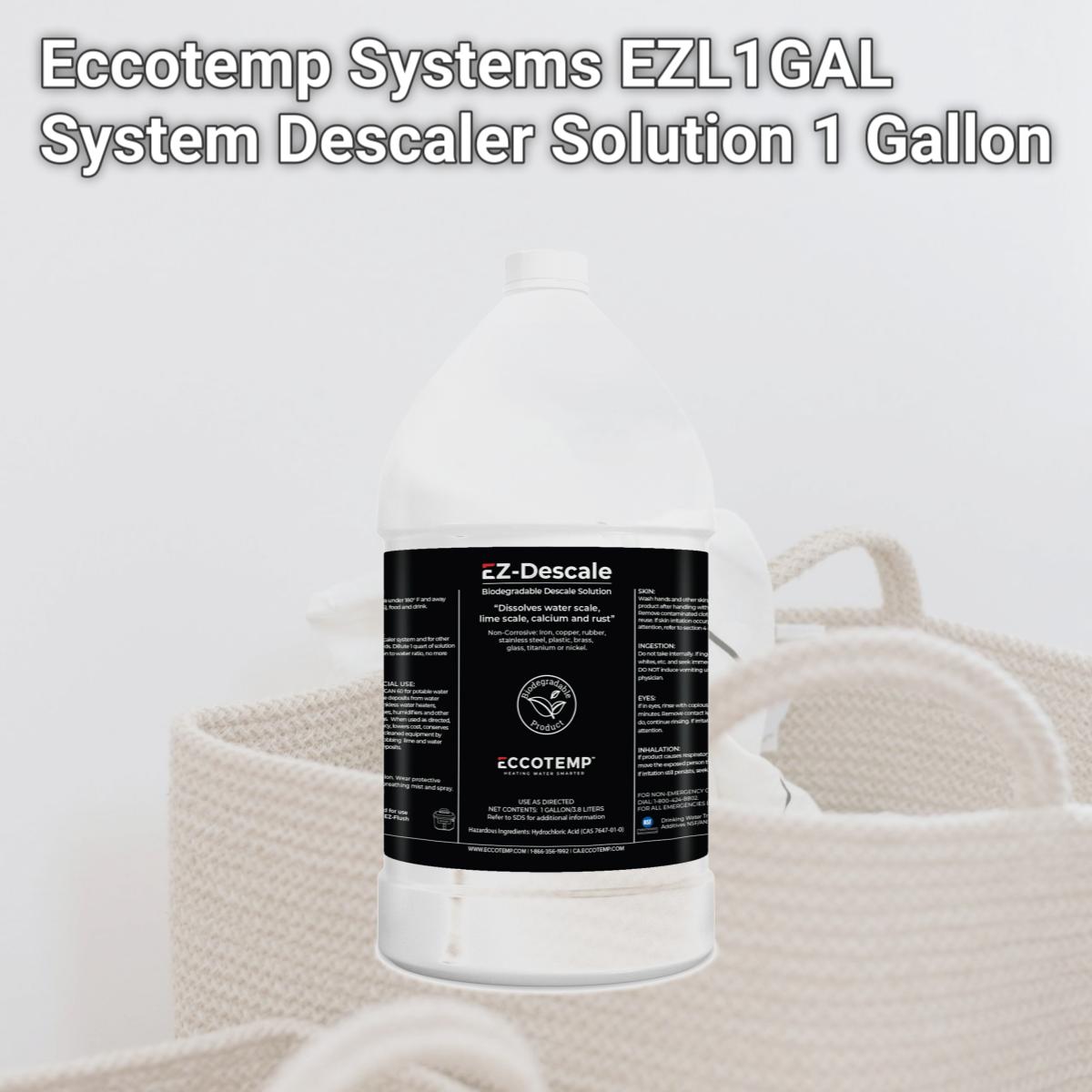 Picture of Eccotemp Systems EZL1GAL System Descaler Solution 1 Gallon