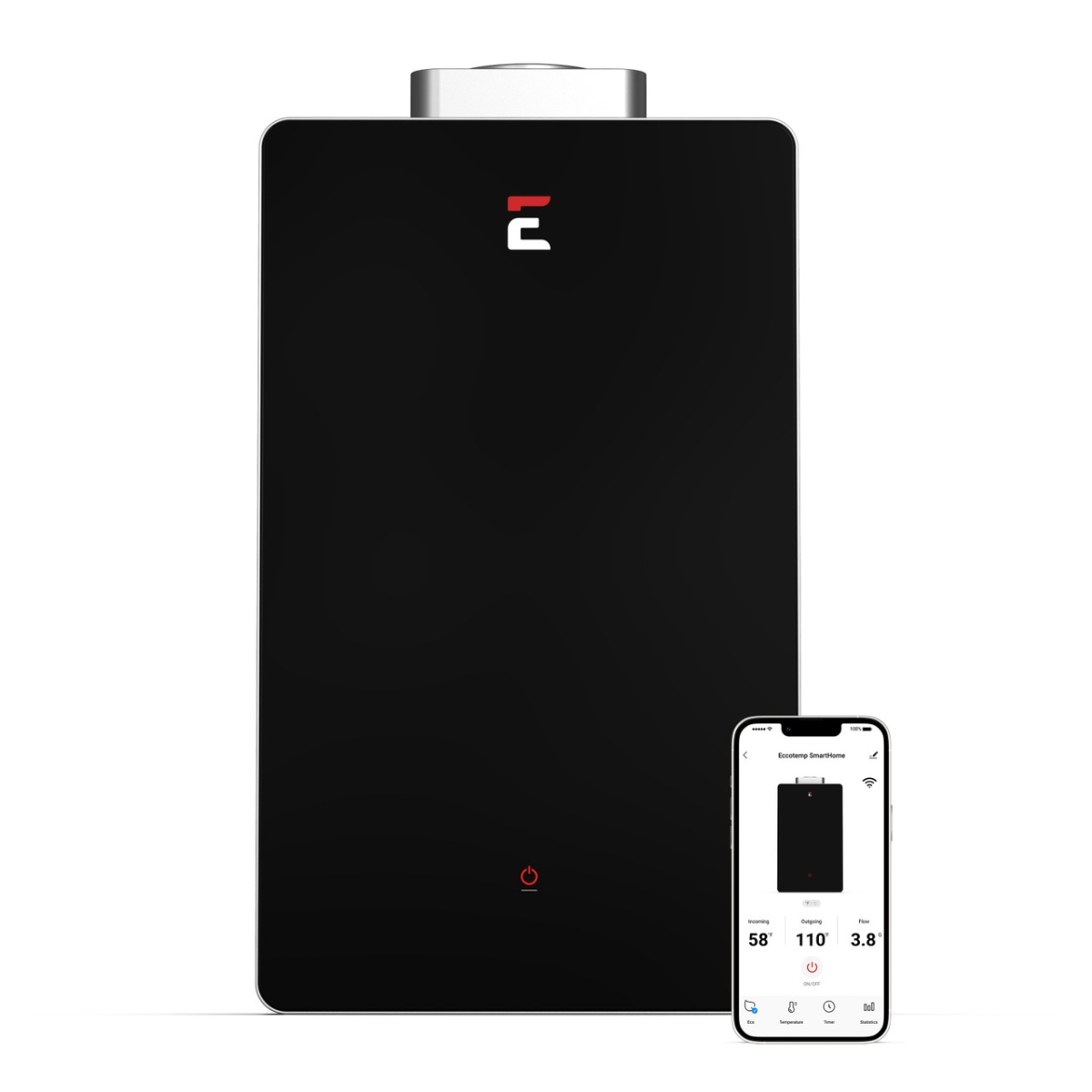 6.8 GPM Smart Home Indoor Liquid Propane Tankless Water Heater with Voice Commands by Google & Alexa