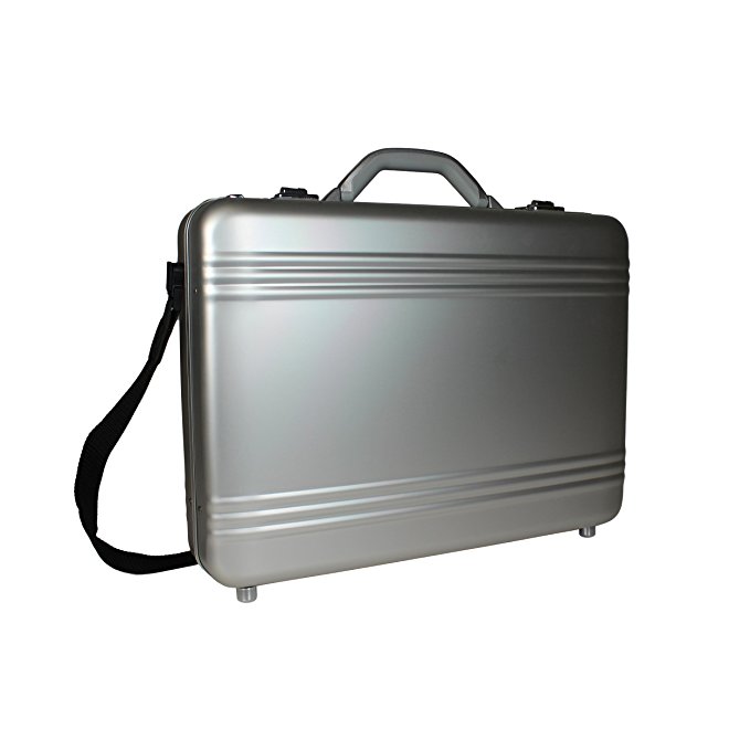 Wt-bc-960la European-style Aluminum Silver Laptop Attache Case