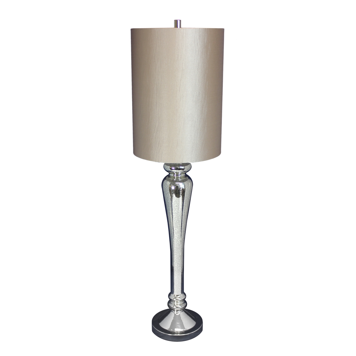 Urban Designs 1310668 40 In. Regina Tall Antique Mercury Glass Table Lamp
