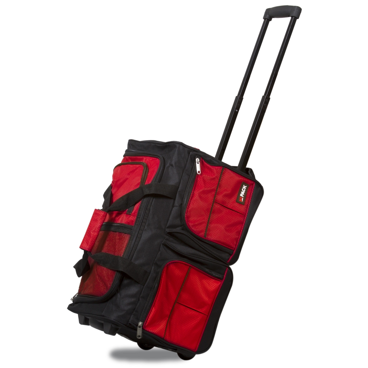 25prd20sb-red 20 In. Carry On Rolling Duffle Bag - Red