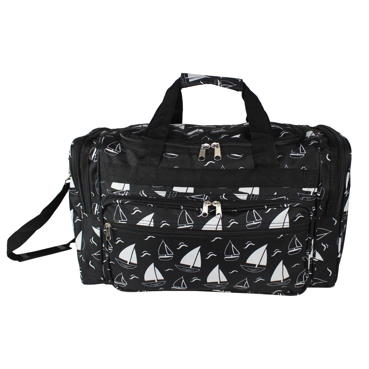 81t22-232 22 In. Carry-on Duffel Bag - Sailboat