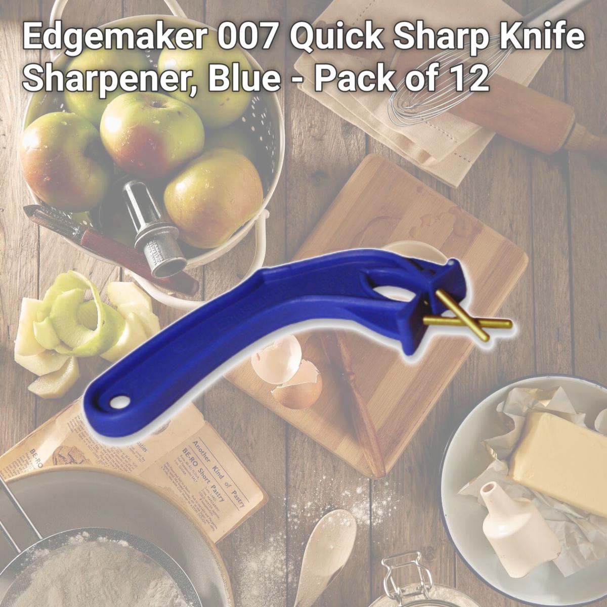 Picture of Edgemaker 007 Quick Sharp Knife Sharpener, Blue - Pack of 12