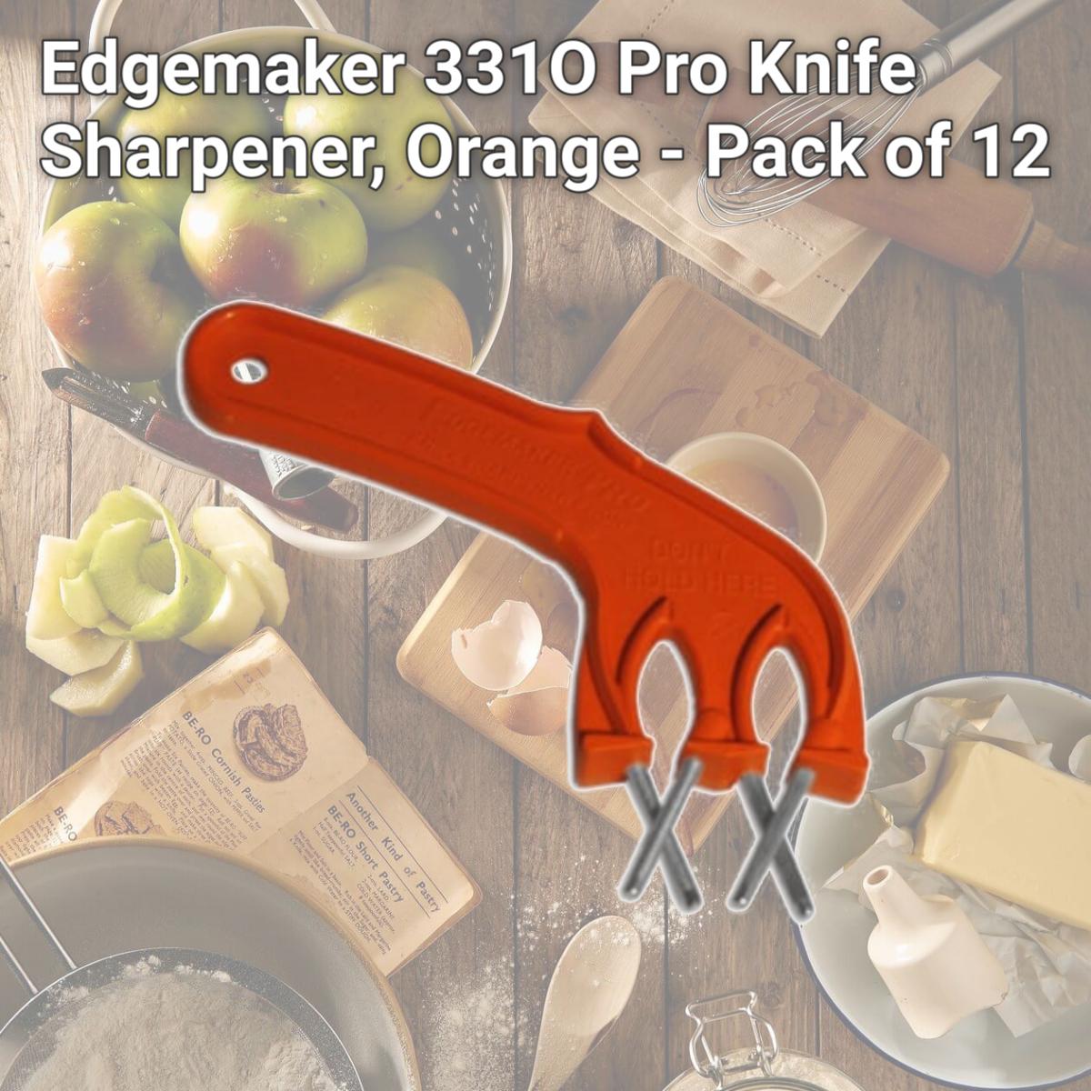 Picture of Edgemaker 331O Pro Knife Sharpener, Orange - Pack of 12
