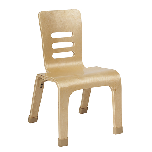 S Elr-15712-nt 12 In. Bentwood Chair, Natural