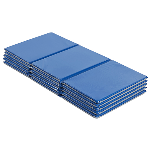 S 2 In. Everyday Folding Rest Mat 3-section - Pack Of 5