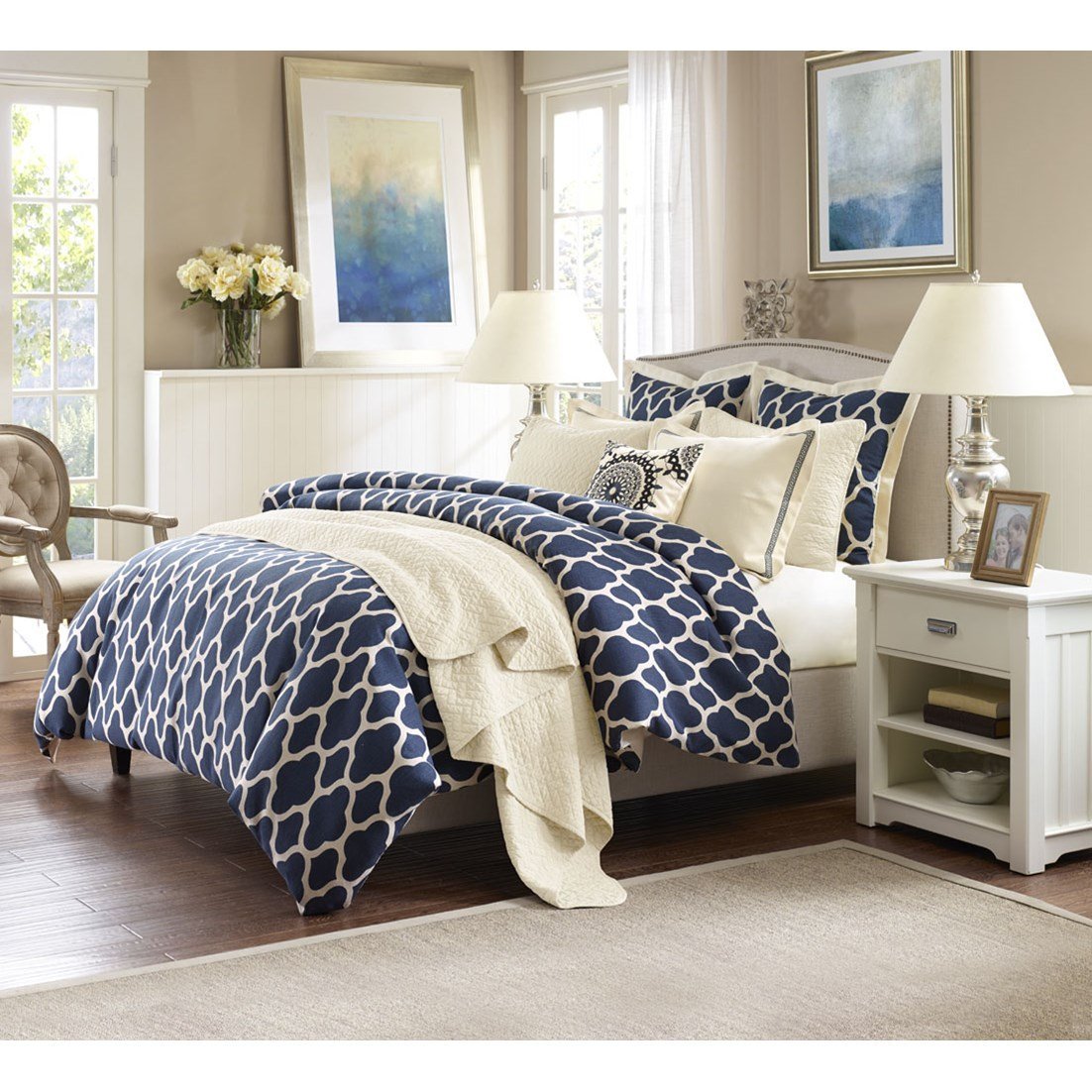 UPC 675716525507 product image for Hampton Hill FB10-942 Strathmore Comforter Set King - Multicolor | upcitemdb.com