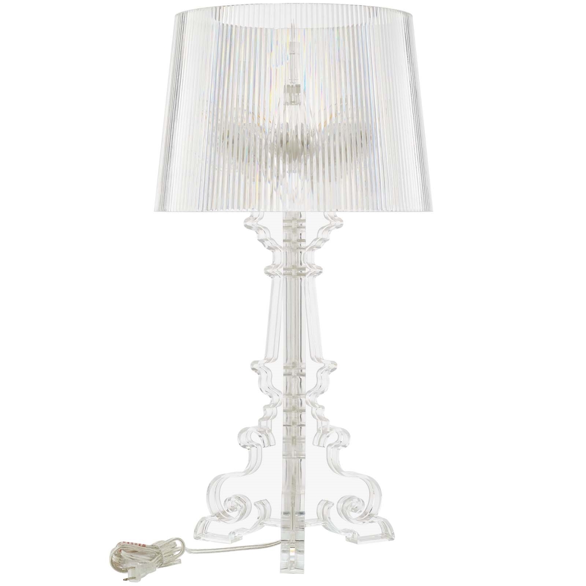 Eei-2908-clr 15.5 X 31.5 X 31.5 In. French Grande Table Lamp - Clear