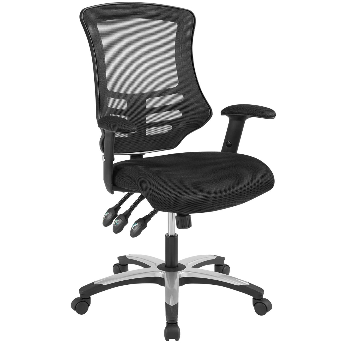 Eei-3042-blk 38.5 - 46 X 26.5 In. Calibrate Mesh Office Chair - Black