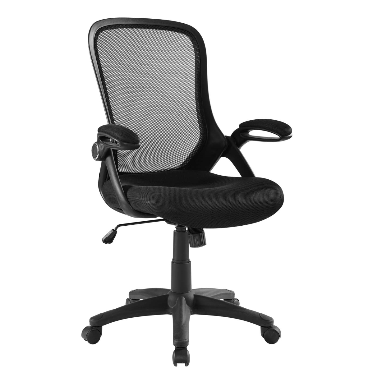 Eei-3189-blk Assert Mesh Office Chair - Black, 43.5 X 26.5 X 25.5 In.