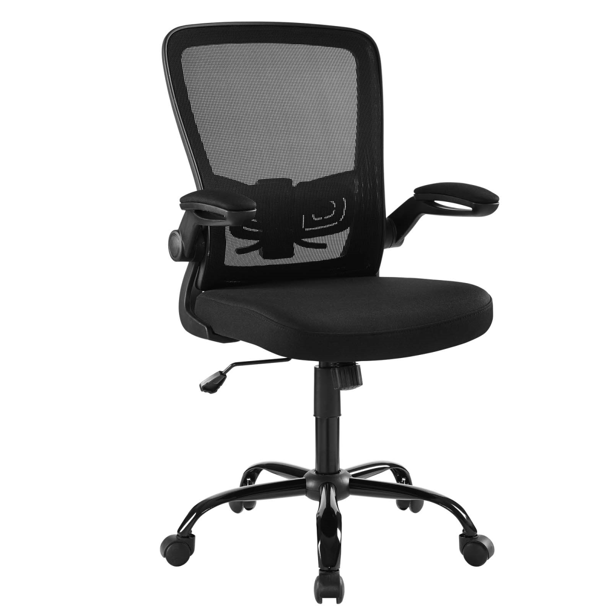 Eei-2992-blk Exceed Mesh Office Chair - Black, 39 - 42 X 23.5 X 24.5 In.