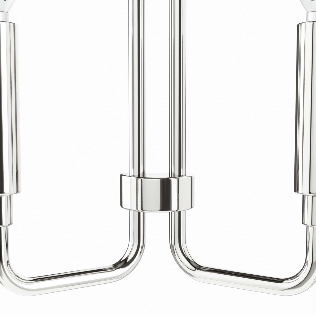 Picture of Modway Furniture EEI-5638-PON 12.5 x 9 x 3.5 in. Rekindle 2-Light Wall Sconce, Polished Nickel