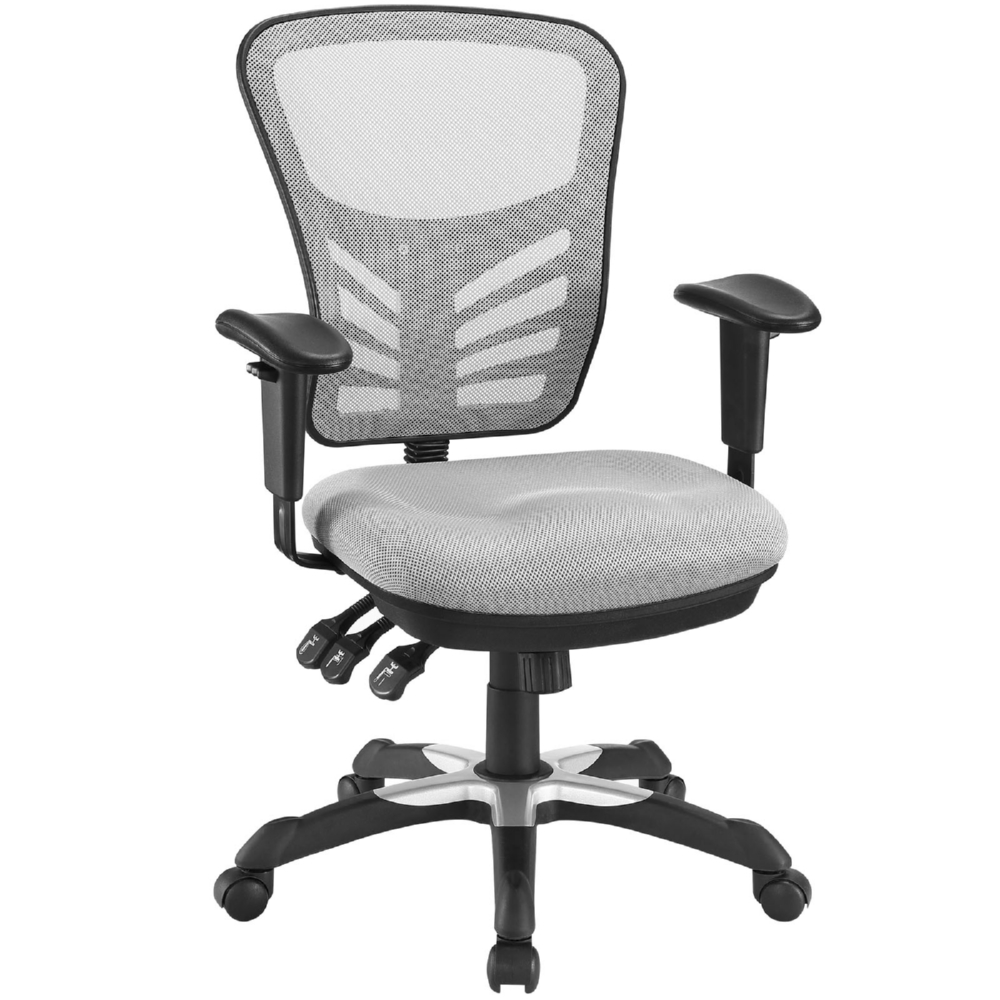 Eastend Eei-757-gry Articulate Adjustable Office Chair, Gray Mesh