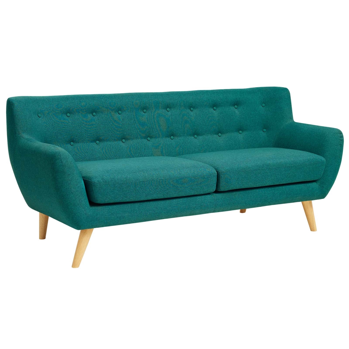 Modway Eei-1633-tea Remark Upholstered Sofa, Teal