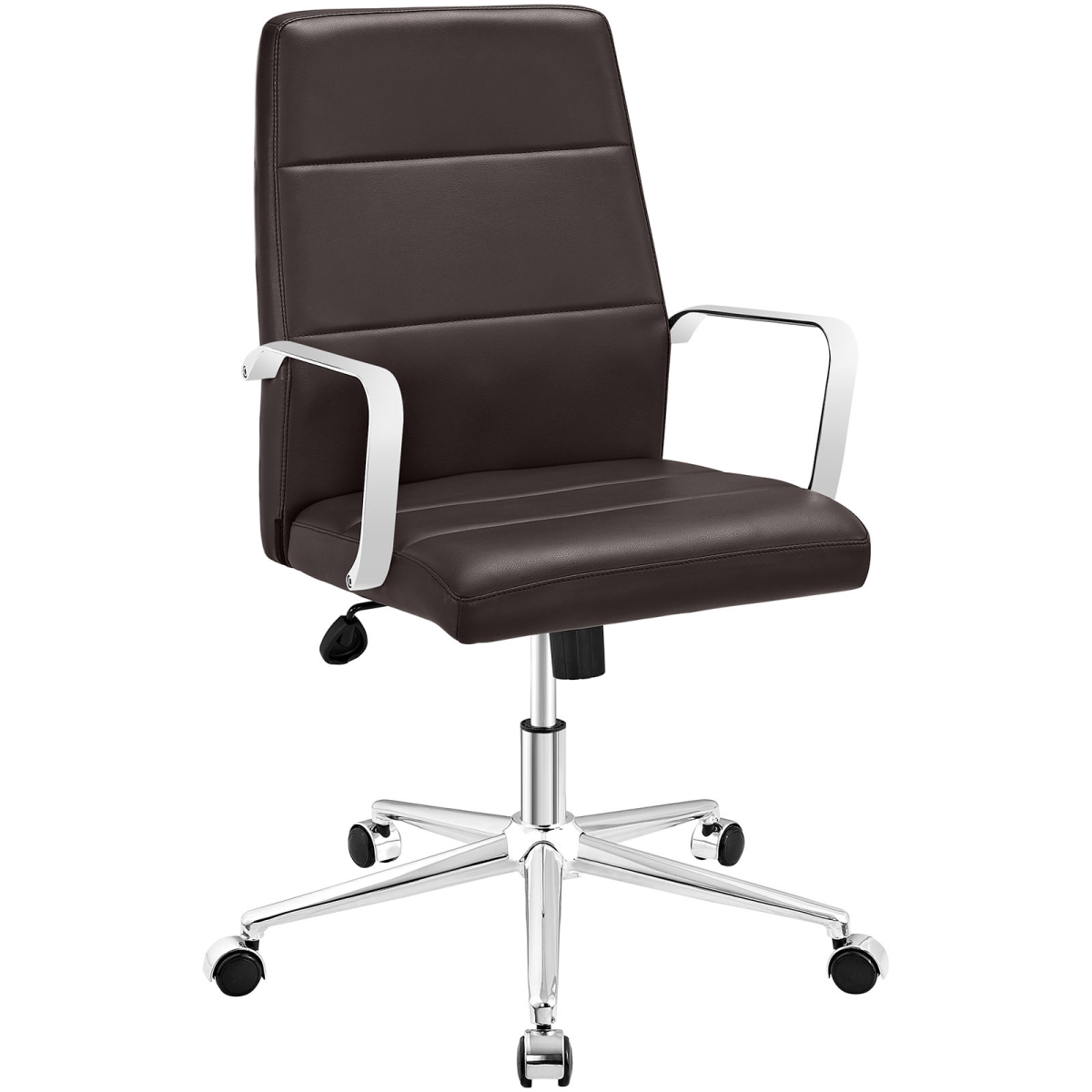 Modway Eei-2121-brn Stride Mid Back Office Chair, Brown