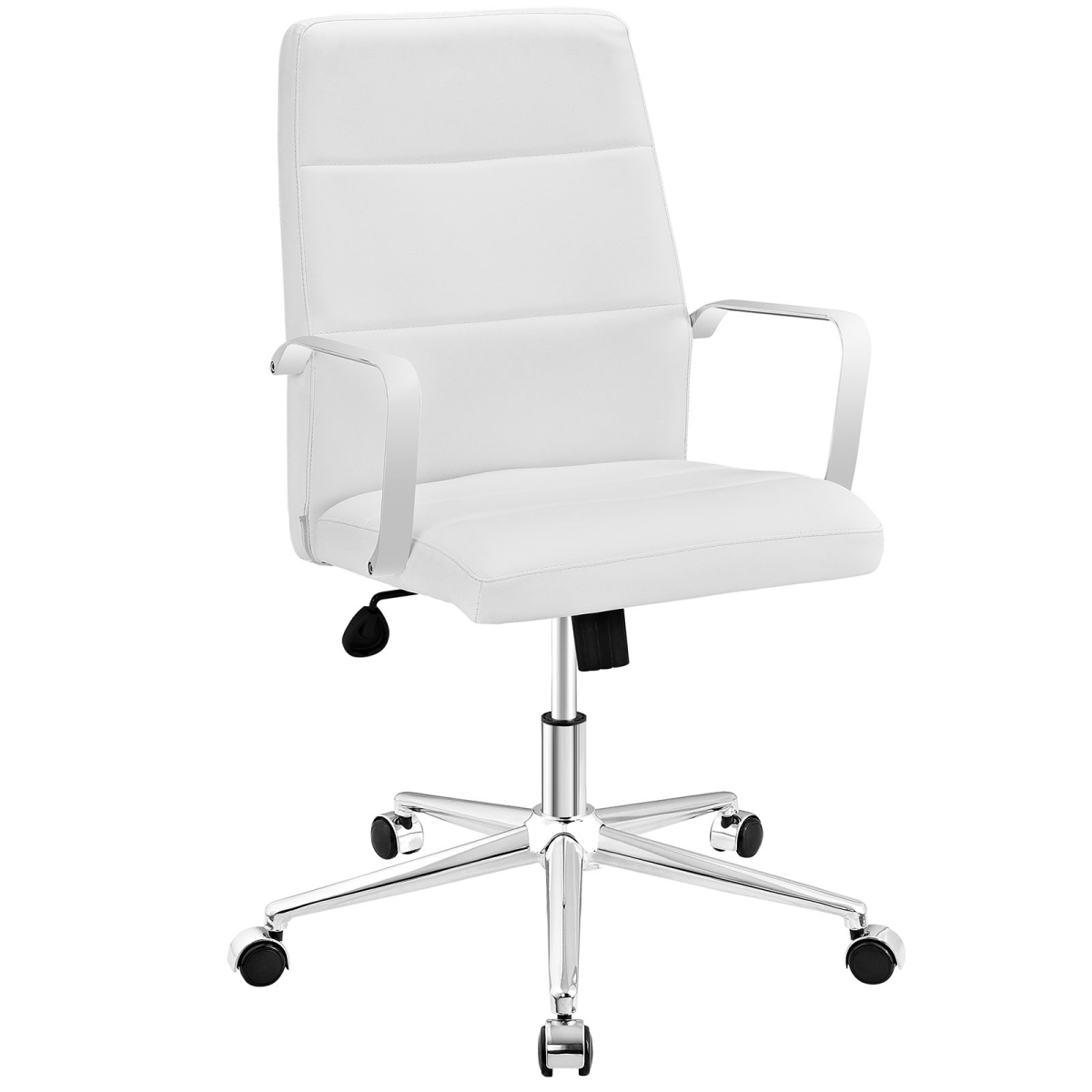 Modway Eei-2121-whi Stride Mid Back Office Chair, White