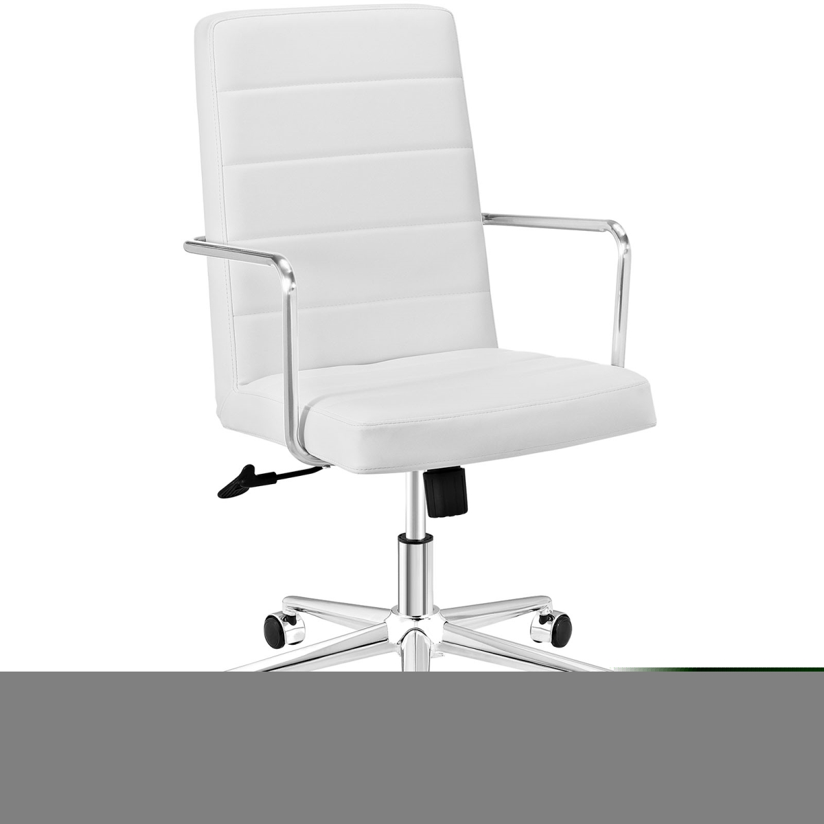 Modway Eei-2124-whi Cavalier Highback Office Chair, White