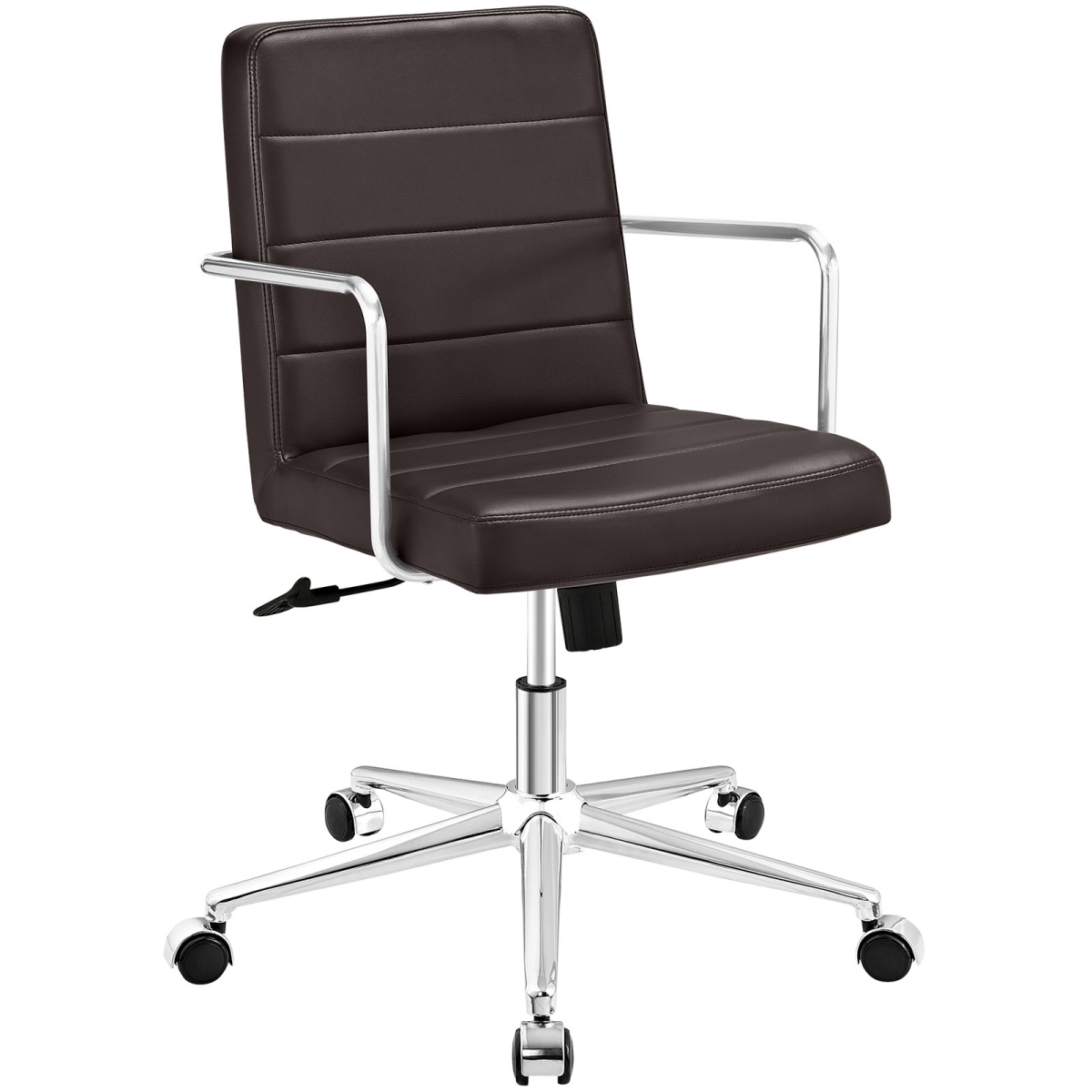 Modway Eei-2125-brn Cavalier Mid Back Office Chair, Brown