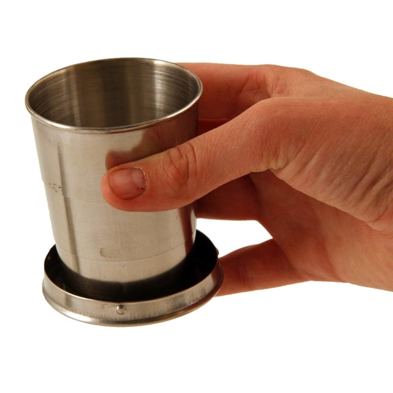 232 Collapsible Cup, Stainless Steel