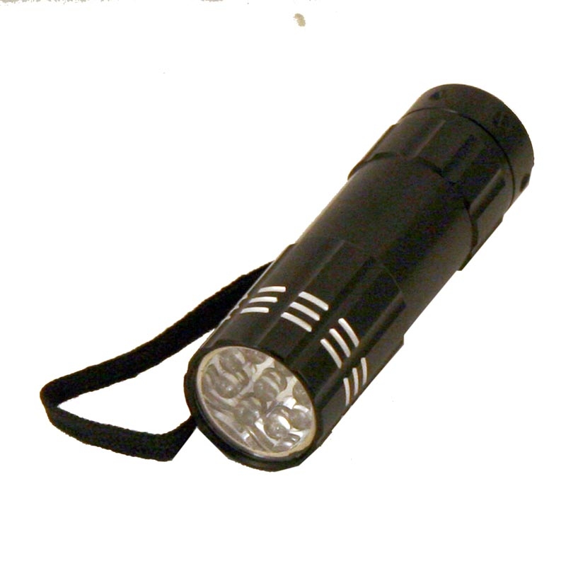 515 9 Led Compact Flashlight - Size Aaa