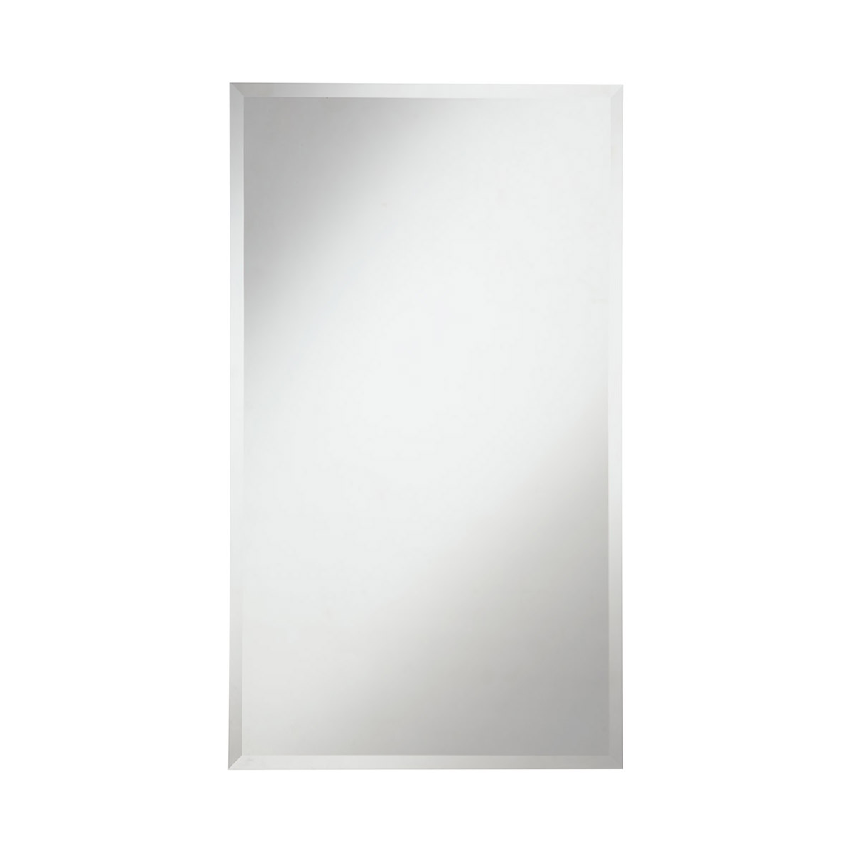 22 In. Modern Contemporary Mirror, Clear