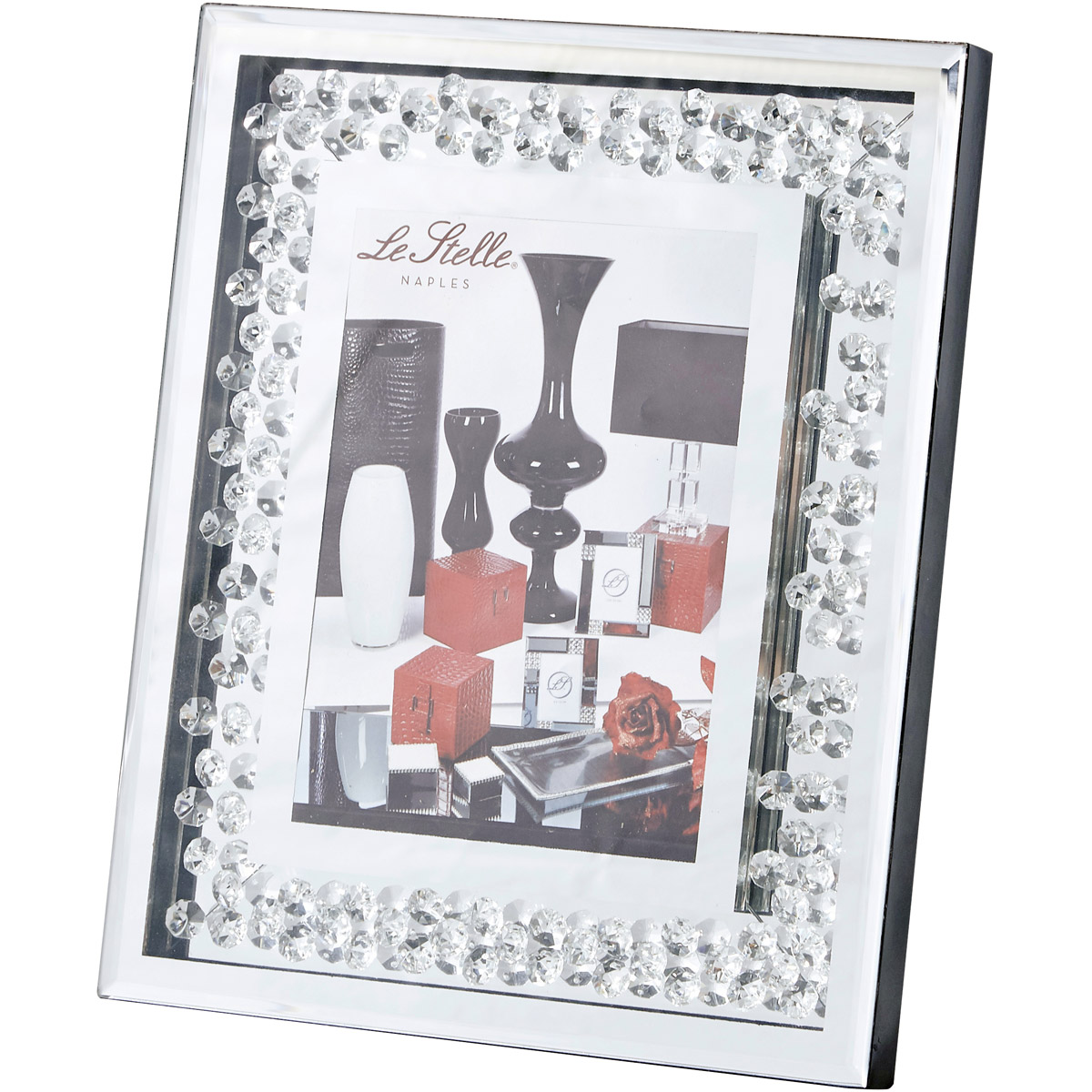 Mr9105 Sparkle 11 In. Contemporary Crystal Photo Frame, Clear