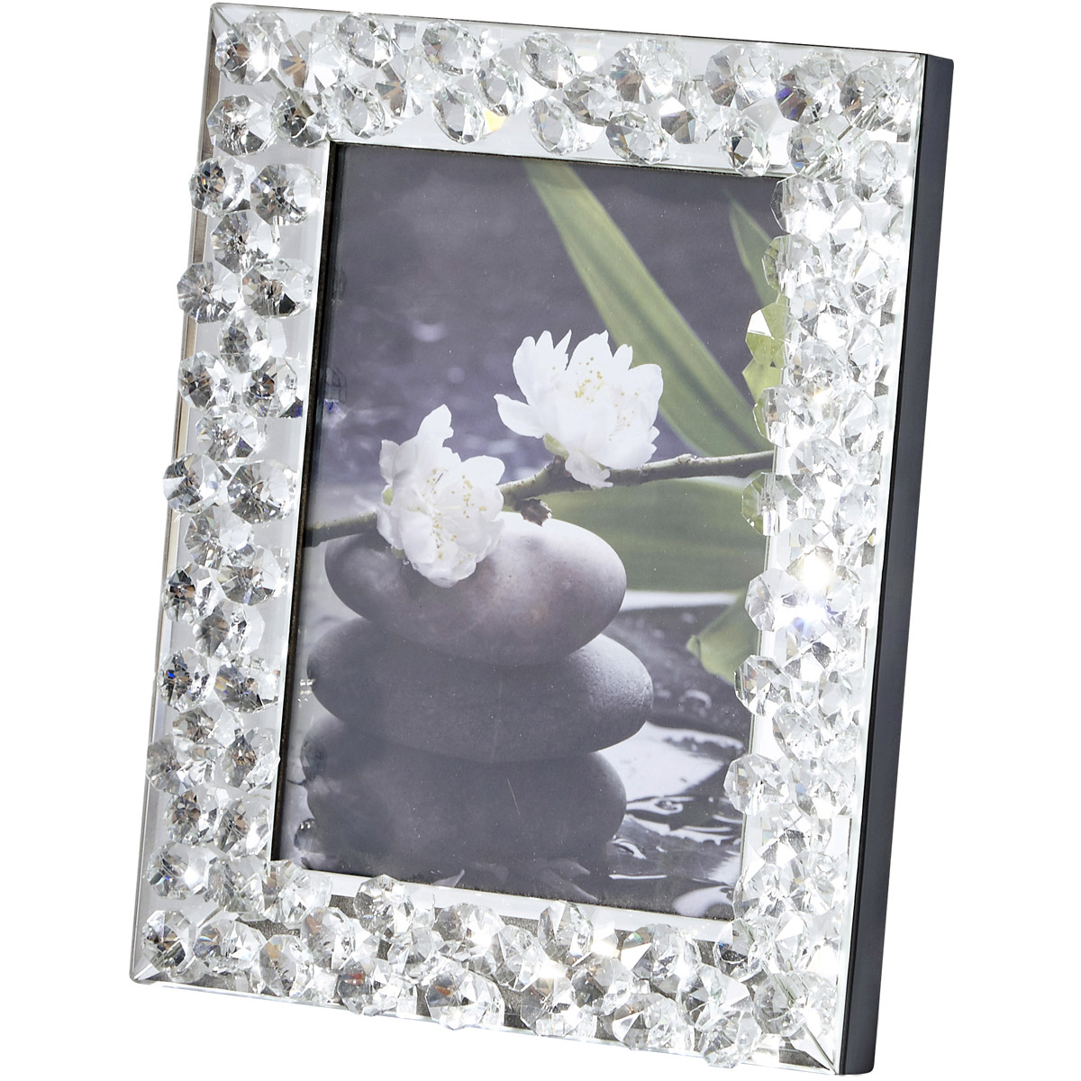 Mr9106 Sparkle 8 In. Contemporary Crystal Photo Frame, Clear