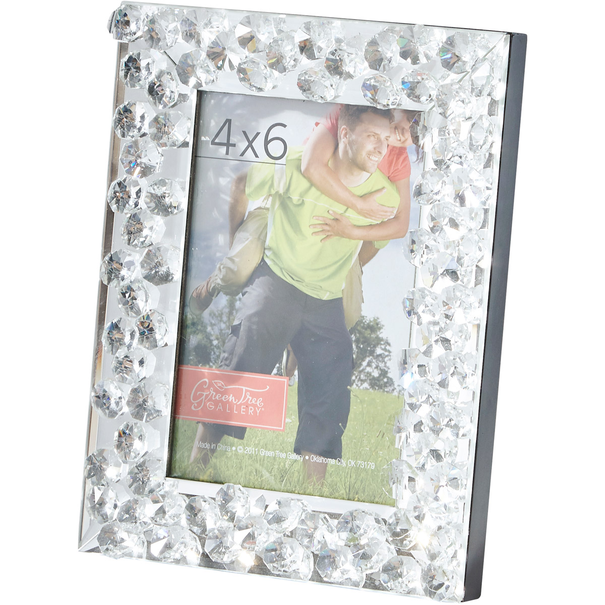 Mr9107 Sparkle 9 In. Contemporary Crystal Photo Frame, Clear