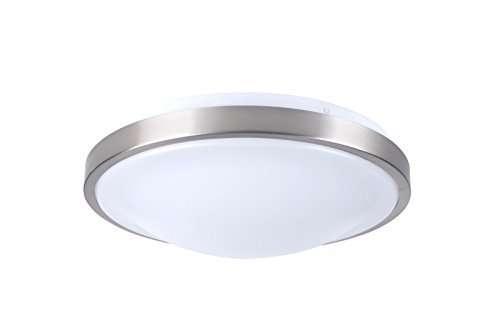 Cf3302 14 In. 25w Led Ceiling Flush - Brushed Nickel