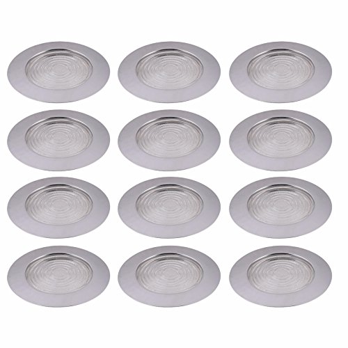 Re13ch-12pk 6 In. Chrome Shower Trim With Fresnel Lens Fits A19 - Pack Of 12